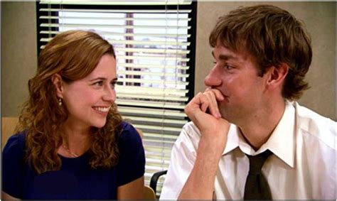 is pam and jim dating in real life